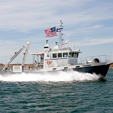 R/V Tioga, WHOI's coastal research vessel