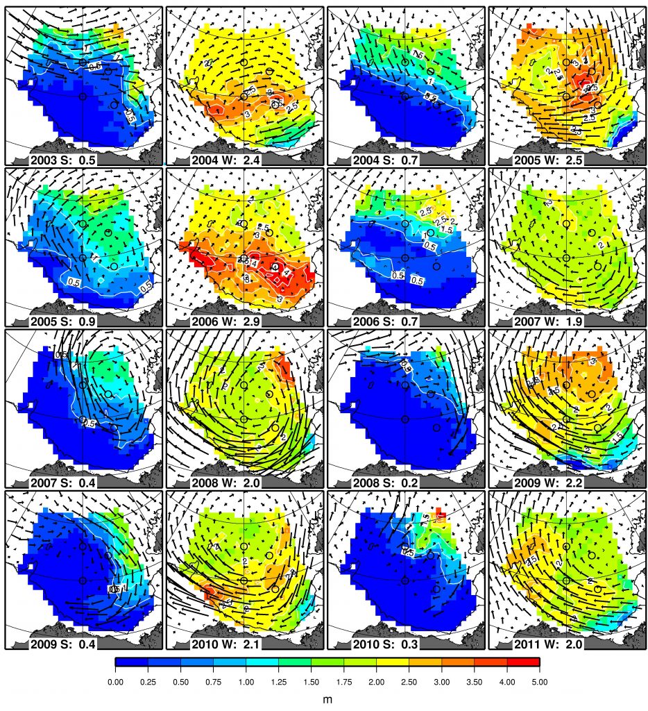 BG Sea Ice and Solid FWC - Beaufort Gyre Exploration Project