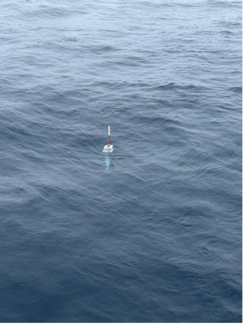 The Argo on its way to collect data (Photo by Sarah Zimmermann)