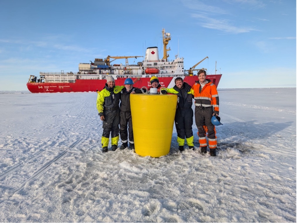 The buoy team from WHOI