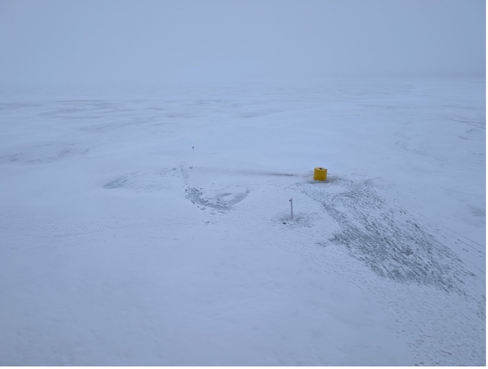 TOP and SIMB deployed and ready to return data to shore (Photo by Mary-Louise Timmermans)