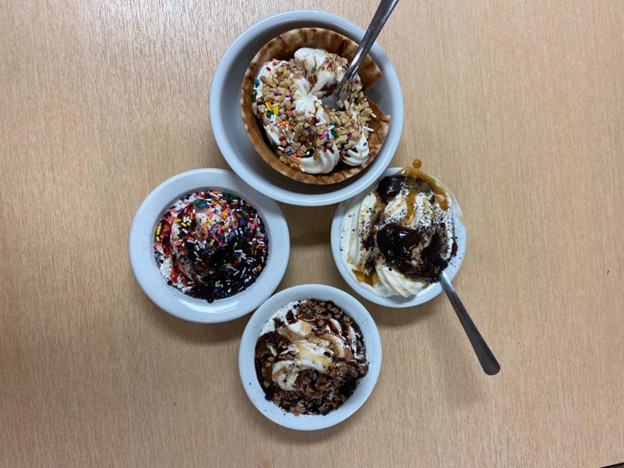 Photo 5: Sunday Sundaes! Photo by Collette Leclerc. 