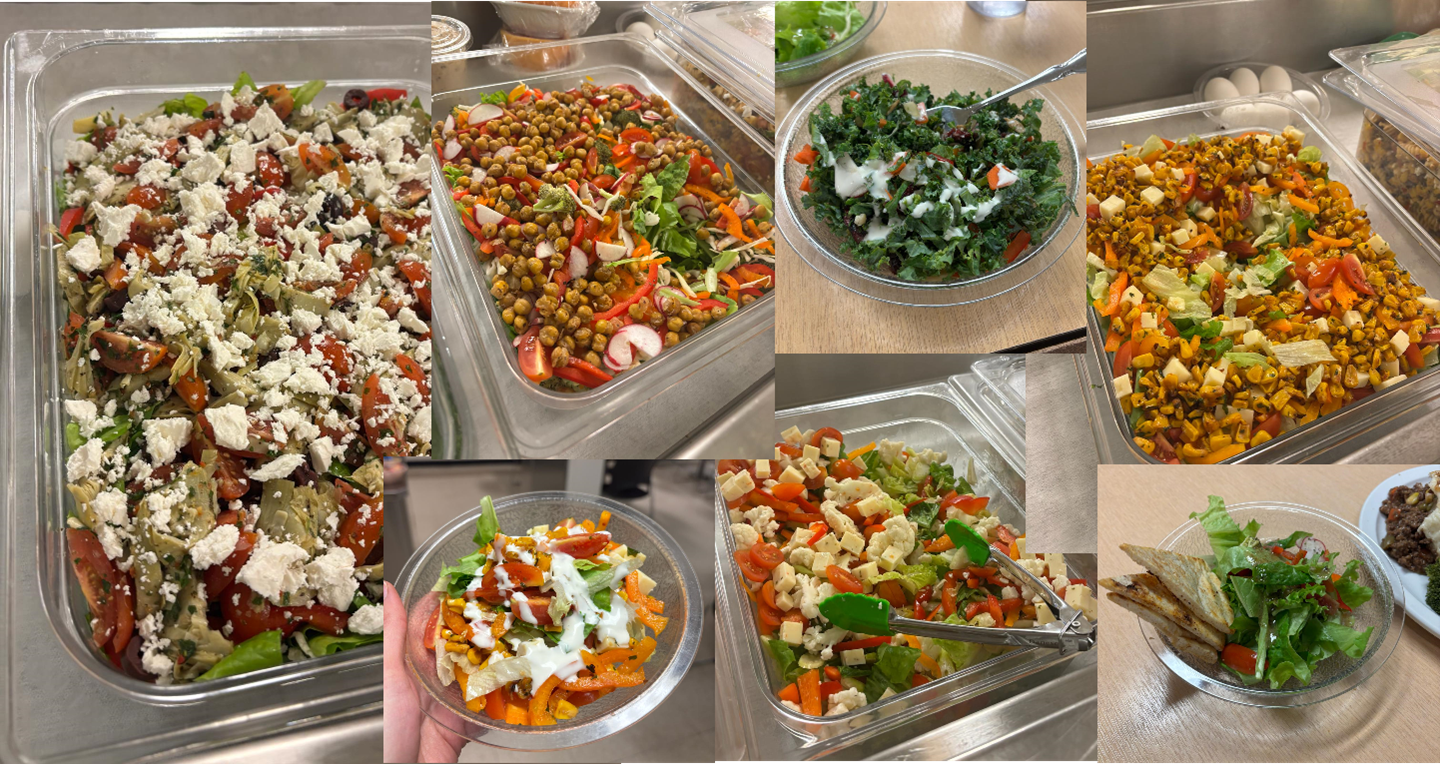 Dispatch28Photo3 Photo 3: Some of the salads served on the Louis.