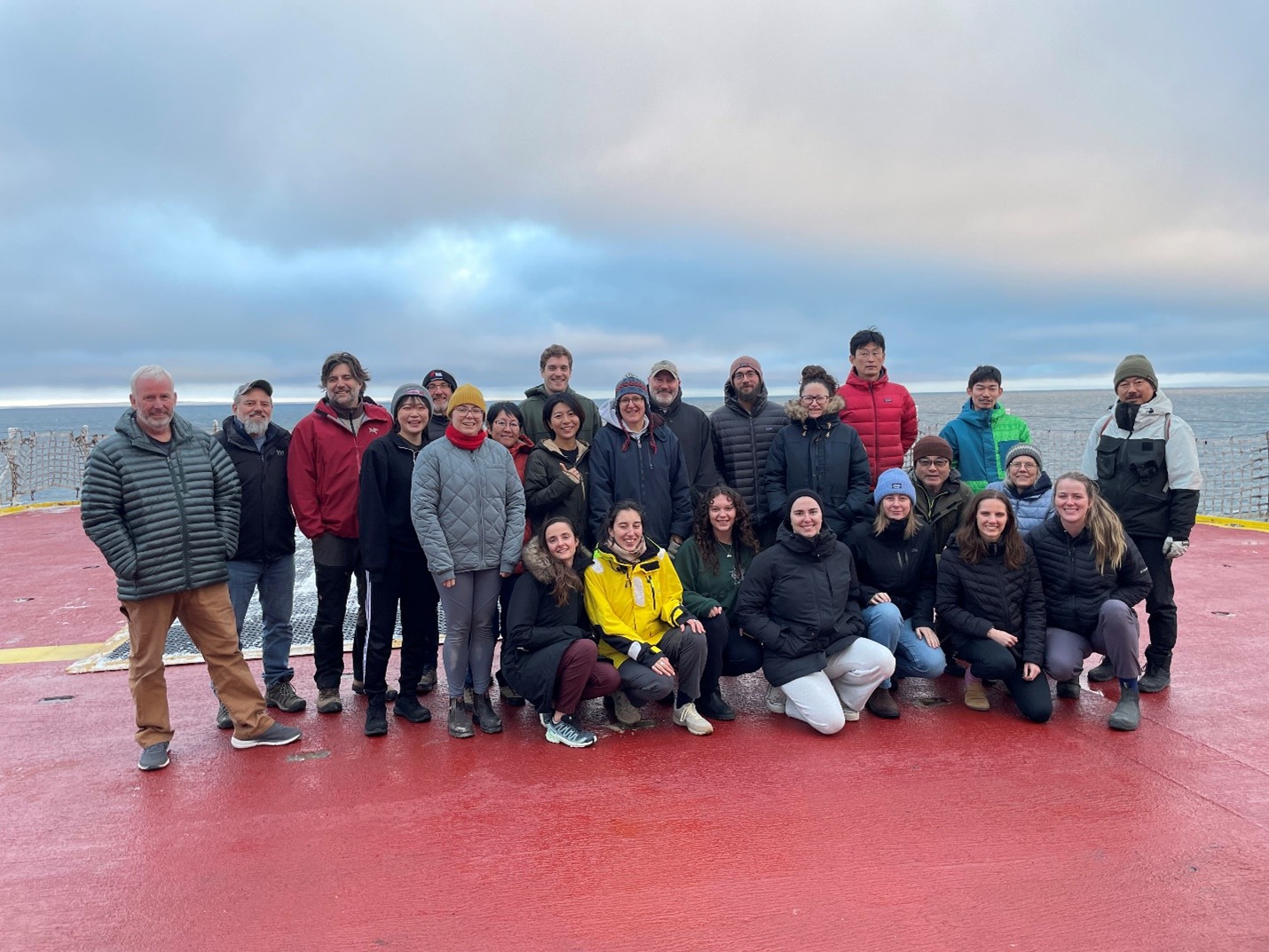 Dispatch34photo1  
Photo 1: The 2025 BGOS/JOIS expedition science team. Photo by Owen Parsons.