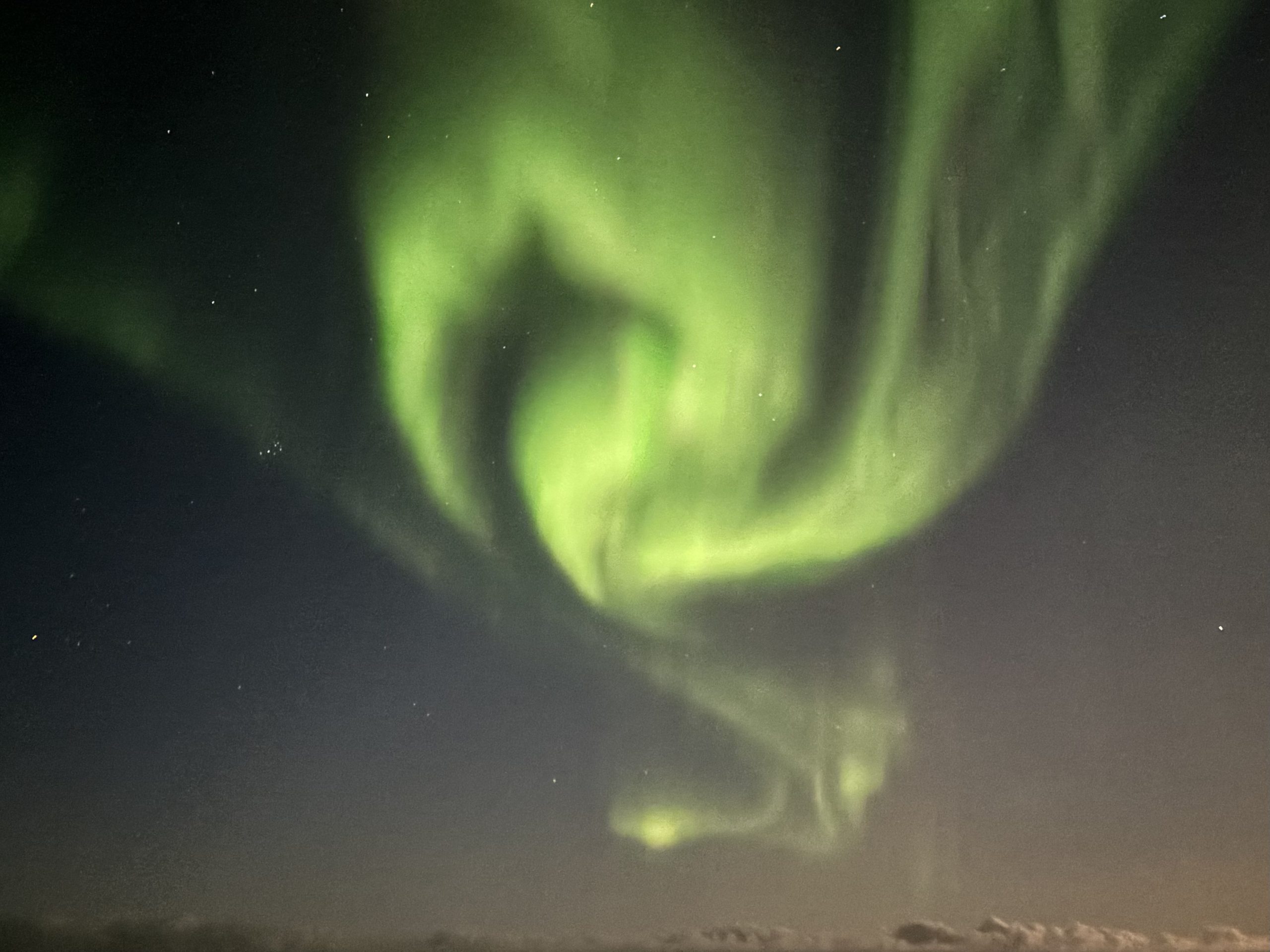 Northern lights! Photo by Jennifer Kosty. 