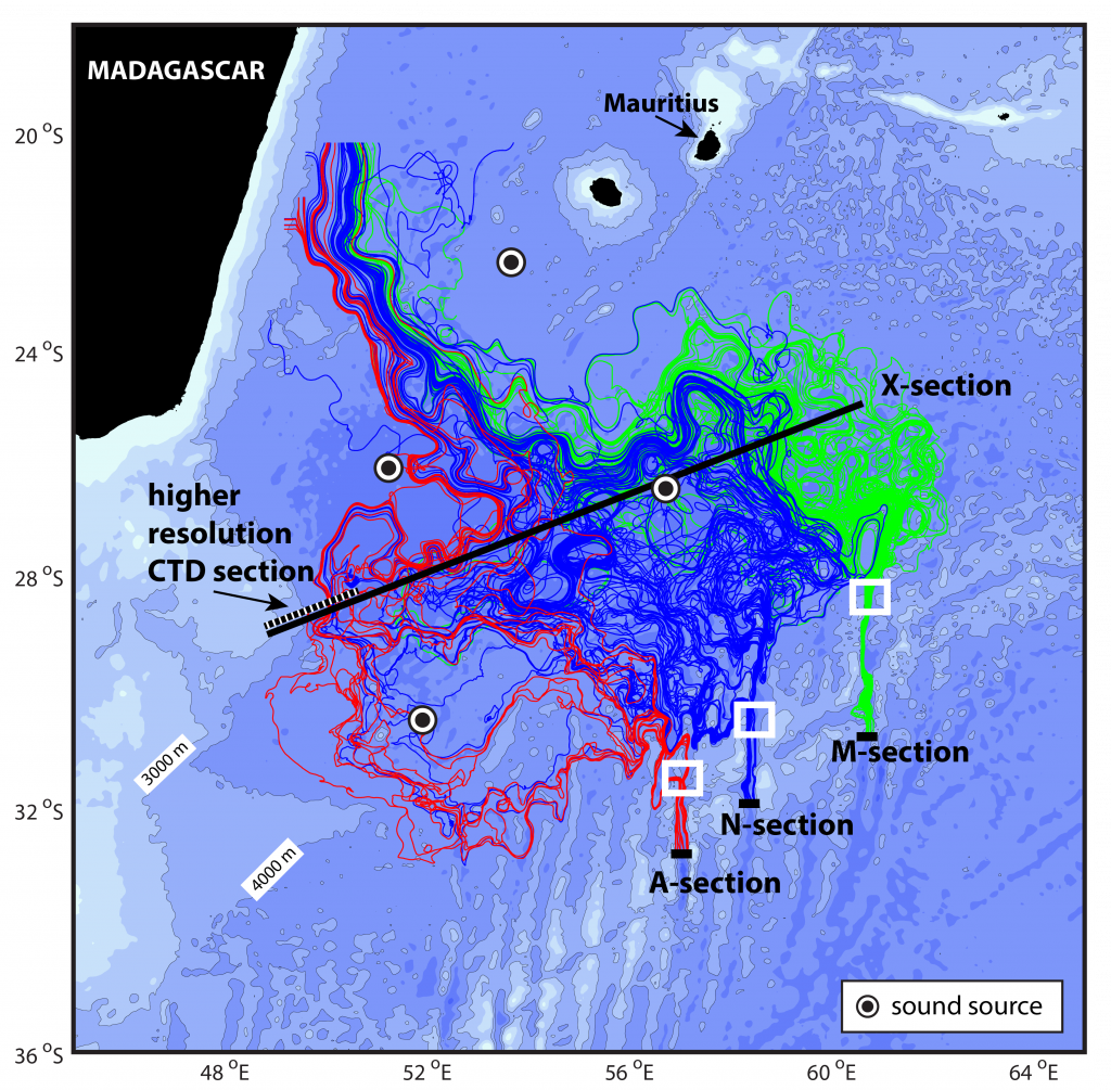 Fieldwork Schematic for the Deep Madagascar Basin Experiment