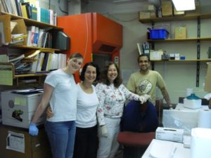 photo of lab personnel