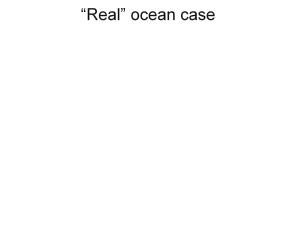 "Real" Ocean Case