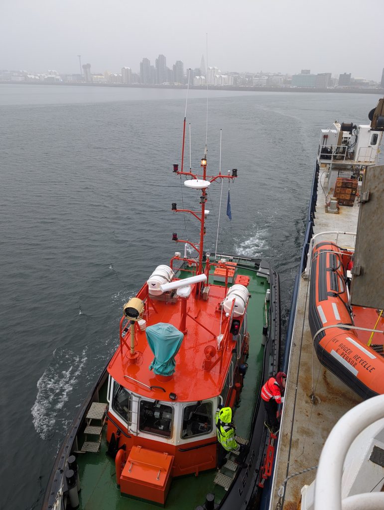 PXL_20250815_154929766.MP The Pilot exiting the Revelle before transiting back to port.