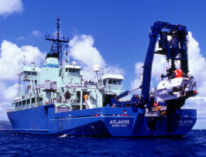 Submersible Alvin And Research Vessel Atlantis – From The Seafloor To ...