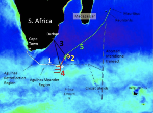 TN376 out of Cape Town, SA to study the conditioning of the SAMW (2020)